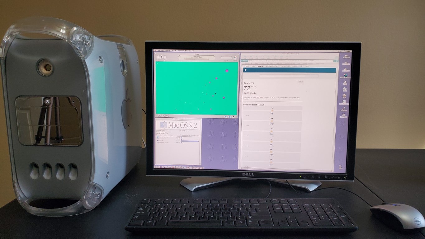 Power Macintosh G4 MDD running Mac OS 9.2.2